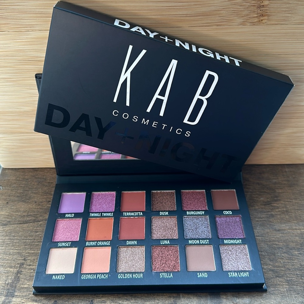 KAB Cosmetics - Day + Night Eyeshadow Palette